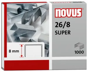 Novus 26/8 sponky 1000 ks
