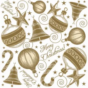 Vánoční ubrousky Pol-mak - mix 330 mm x 330 mm (SL GW)