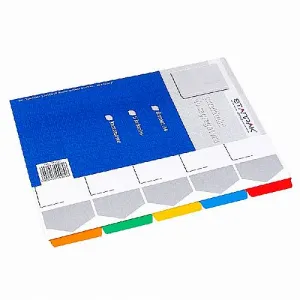 Starpak A4 průhledné polštářky mix barev 5k (131562)