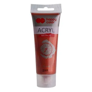 Akrylová barva Happy Color metalická barva: měděná 75ml (HA 7370 0075-217)