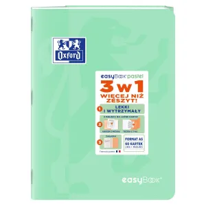 Sešit Oxford EASYBOOK PASTEL A5 60k. Šňůra 90g (400161236)