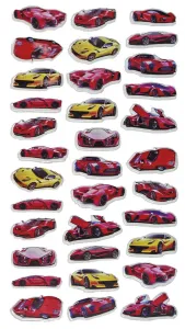 Titanum Craft-Fun Series sportovní auta vypouklé samolepky (JN-U010)