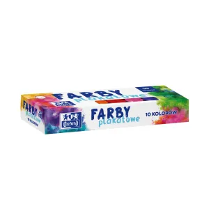 Barva plakátových barev Oxford: mix 20 ml 10 barev. (400167101)