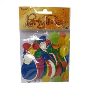 Arpex pastelový gumový balónek 25 ks mix 230 mm (K580)