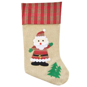 Vánoční ponožka z juty Arpex (SM1840)