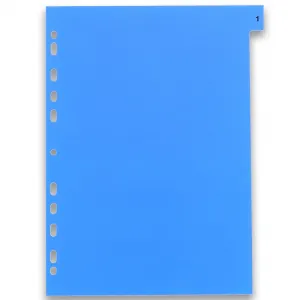 Oxford číselné bloky A4 mix 12k 1-12 225 mm x 300 mm (100204769)