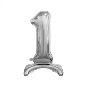 Stříbrný balónek s číslem Godan Beauty&Charm (BC-ASS1)