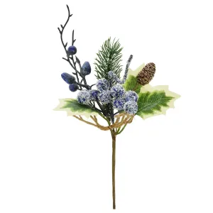 Dekorace Arpex větev s bobulemi (VB4131)