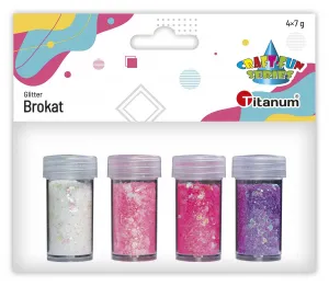 Titanum Craft-Fun Series glitrová barva: mix 4 barev. (21HL0820-114(3))