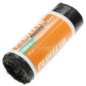 Pytel na odpadky Dorplast barva: černá 35L 50 ks