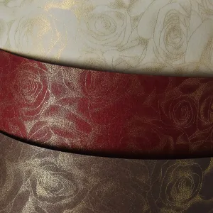 Dekorační papír (vizitka) Galeria Papieru roses cream (207802)
