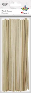 Dřevěná ozdoba Titanum Craft-Fun Series Přírodní tyčinky 5x190mm (21WL001)