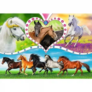 Puzzle Trefl Krásní koně 200 el. (13248)