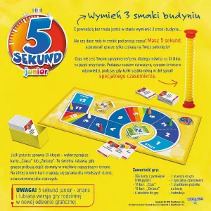 Trefl desková hra 5 seconds Junior edition 2019 (01779)