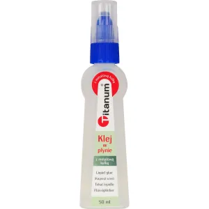 Tekuté lepidlo Titanum s kovovou kuličkou 50ml