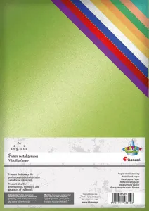 Titanum Craft-Fun Series metalizovaný papír A4 mix 180g 10k (5903714533503)