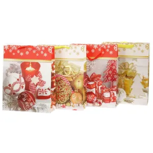 Dárková taška Adar s vánočním motivem 410 mm x 300 mm x 120 mm (543423)