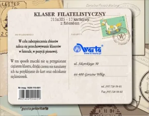 Filatelistický klastr Warta 215mm x 305mm (1829-110-001)
