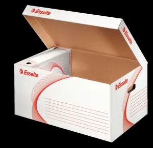 Archivní krabice Esselte - bílá 365 mm x 255 mm x 550 mm (128900)