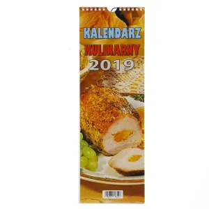 Pruhovaný nástěnný kalendář Beskidy 140 mm x 420 mm