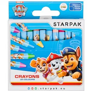Starpak Pastelky na svíčky Paw Patrol 12 barev (352905)