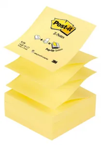 3M samolepicí bankovky žluté 100k 76mm x 76mm (R330)