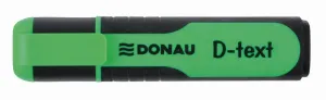 Zvýrazňovač Donau D-Text, zelený 1,0-5,0 mm (7358001EN-06)