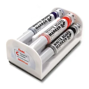 Popisovač Pentel pro suché stírání, mix 2,0-2,5 mm, kulatý hrot (MWL5M-4N-S)