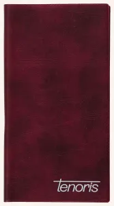 Knižní kalendář (diář) vydavatelství Telegraph TENOROS 102 mm x 193 mm (N2)