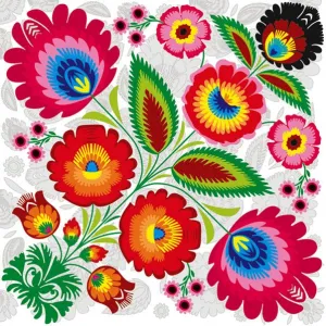 Ubrousky Pol-mak - mix 330 mm x 330 mm (SL og)