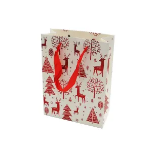 Vánoční dárková taška One Dollar malá 175 mm x 235 mm x 80 mm (371446)