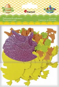 Titanum Craft-Fun Series Ducklings pěnová ozdoba 6 ks (DIY-S27)
