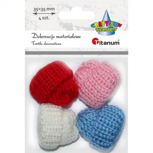 Titanum Craft-Fun Series látkové ozdoby z příze (172284)