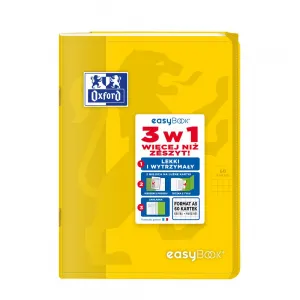 Notebook Oxford EASYBOOK A5 60k. Kontrola 90g (400146693)
