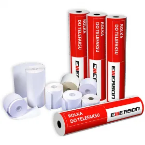 Termální faxový papír Emerson (faxové role) 210x30 [mm*m] (rf21030wd)