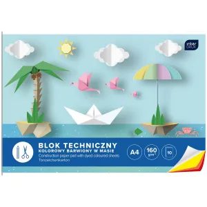 Interdruk technický blok A4 bílý 160g 10k (BLTK)