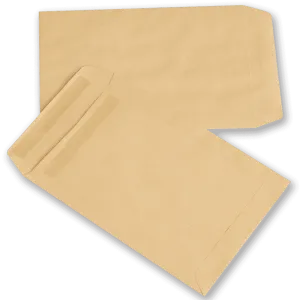 Obálky A&G C5 - hnědé 162 mm x 229 mm