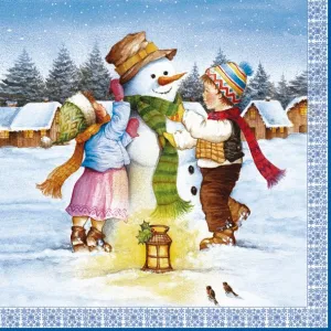 Ubrousky Pol-mak s hvězdičkou - mix 330 mm x 330 mm (Sd GW)