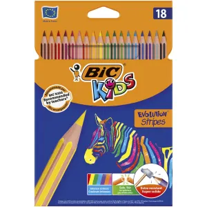 Bic Kids Evolution tužky 12 barev 18 barev (829024)