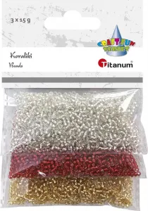 Kreativní korálky Titanum Craft-Fun Series 3 barvy
