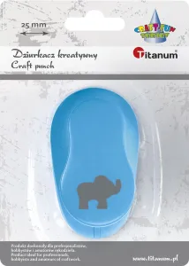 Dekorativní děrovačka Titanum Craft-Fun Series 25 mm slon (T-8810-82E)