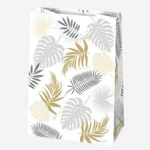 Dekorační sáček s třpytivými vzory Pol-Mak mix 230x320x110 (T5B)