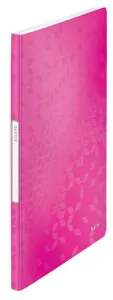 Složka Leitz Wow A4 barva: růžová 20 kapes 231 x 310 (46310023)