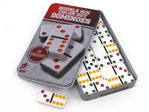 Adar domino puzzle hra v kovovém obalu (469006)