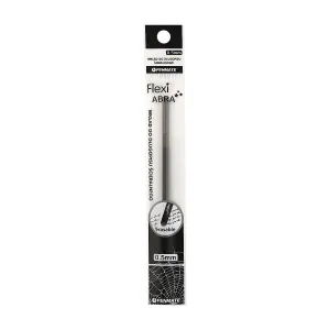 Náplň do kuličkového pera Penmate Flexi Abra, černá 0,5 mm (TT7279)