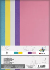 Titanum Craft-Fun Series plsť pro jednorožce A4 barevná: mix 10 oblouků (179906B)