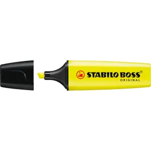Zvýrazňovač Stabilo BOSS, žlutý 2,0-2,5 mm (70/24)