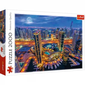 Trefl puzzle světla dubai 2000 2000 el. (27094)