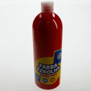 Astra školní barvy na plakáty barva: červená 1000ml 1 barva.