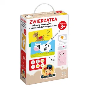 Czuczu vzdělávací kniha Hrátky se zvířátky (66079)